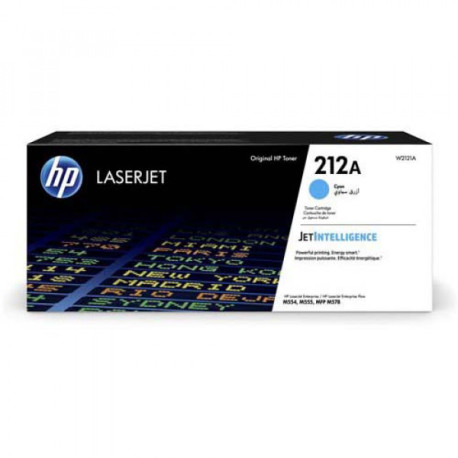 Hp - Toner originale - Ciano - 212A - W2121A - 4.500 pag