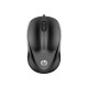 HP 1000 - Mouse - per destrorsi e per sinistrorsi - cablato - USB - nero - per Pavilion 24, 27, 32, 590, 595, TP01