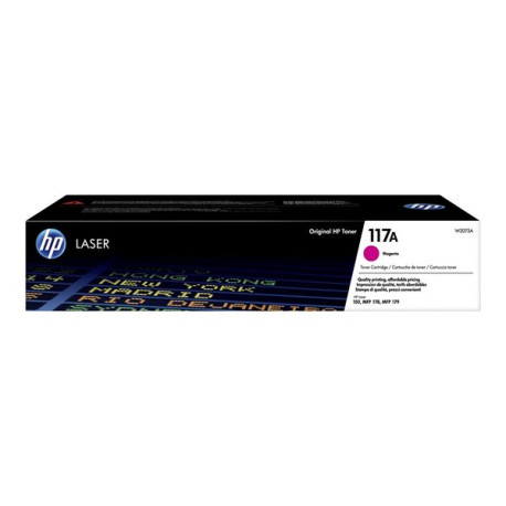 HP 117A - Magenta - originale - cartuccia toner (W2073A) - per Color Laser 150a, 150nw, MFP 178nw, MFP 178nwg, MFP 179fnw, MFP 