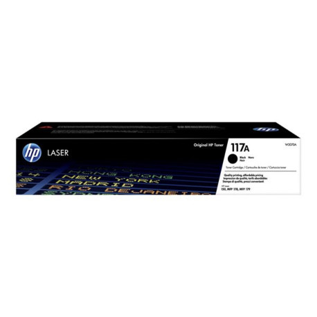 HP 117A - Nero - originale - cartuccia toner (W2070A) - per Color Laser 150a, 150nw, MFP 178nw, MFP 178nwg, MFP 179fnw, MFP 179