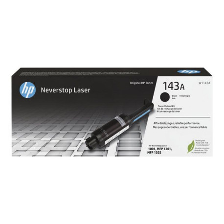 HP 143A Reload Kit - Nero - ricarica toner - per Neverstop 1001, 1202- Neverstop Laser 1000, MFP 1200, MFP 1201, MFP 1202