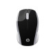 HP 200 - Mouse - per destrorsi e per sinistrorsi - ottica - senza fili - 2.4 GHz - ricevitore wireless USB - argento - per HP 2