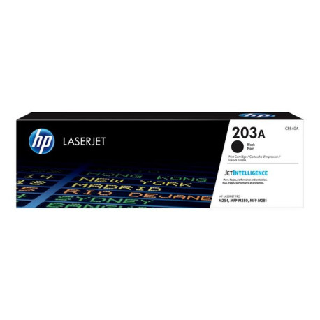 HP 203A - Nero - originale - LaserJet - cartuccia toner (CF540A) - per Color LaserJet Pro M254dw, M254nw, MFP M280nw, MFP M281c