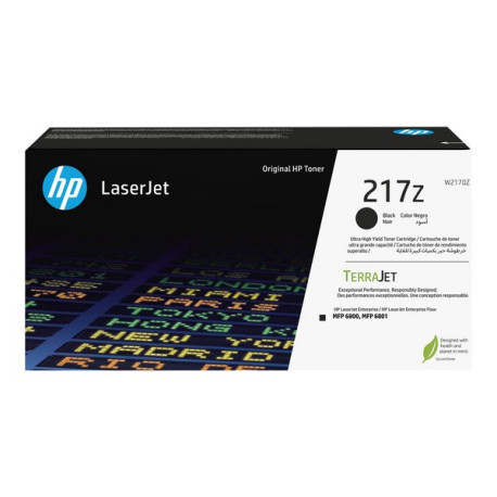 HP 217Z - Alta resa - nero - originale - LaserJet - cartuccia toner (W2170Z) - per Color LaserJet Enterprise MFP 6800dn