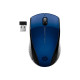 HP 220 - Mouse - 3 pulsanti - senza fili - 2.4 GHz - ricevitore wireless USB - blu - CTO - per HP 27- ENVY Laptop 13, 17- Lapto