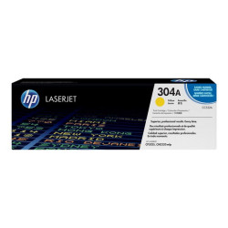 HP 304A - Giallo - originale - LaserJet - cartuccia toner (CC532A) - per Color LaserJet CM2320fxi, CM2320n, CM2320nf, CP2025, C