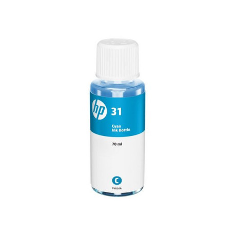 HP 31 - 70 ml - ciano - originale - ricarica inchiostro - per Smart Tank 51XX, 67X, 70XX, 73XX, 750, 76XX- Smart Tank Plus 55X,