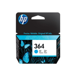 HP 364 - Ciano - originale - blister - cartuccia d'inchiostro - per Deskjet 35XX- Photosmart 55XX, 55XX B111, 65XX, 65XX B211, 