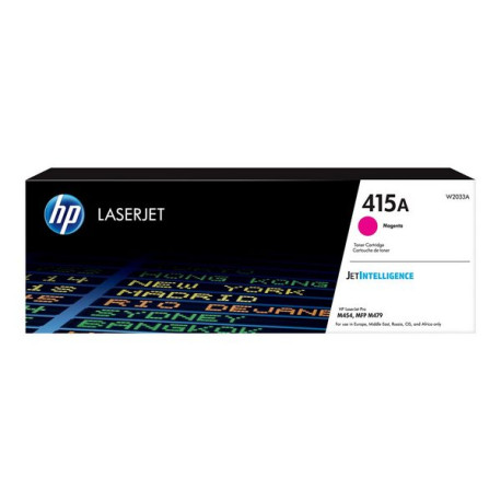 HP 415A - Magenta - originale - LaserJet - cartuccia toner (W2033A) - per Color LaserJet Pro M454, MFP M479