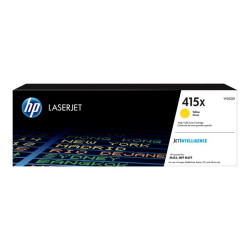 HP 415X - Alta resa - giallo - originale - LaserJet - cartuccia toner (W2032X) - per Color LaserJet Pro M454, MFP M479