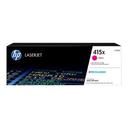 HP 415X - Alta resa - magenta - originale - LaserJet - cartuccia toner (W2033X) - per Color LaserJet Pro M454, MFP M479