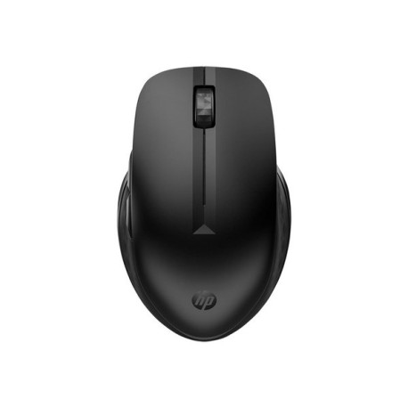 HP 435 - Mouse - ergonomico - 5 pulsanti - senza fili - Bluetooth, 2.4 GHz - adattatore USB Bluetooth - nero jack - per ProBook