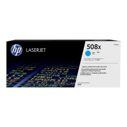 HP 508X - Alta resa - ciano - originale - LaserJet - cartuccia toner (CF361X) - per Color LaserJet Enterprise MFP M577- LaserJe