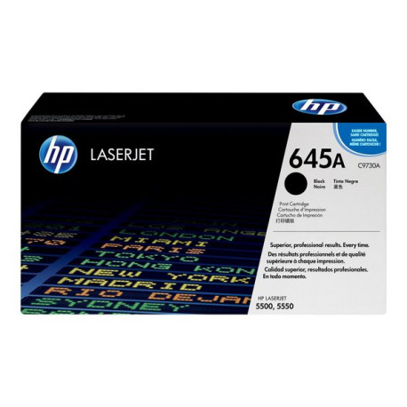 HP 645A - Nero - originale - LaserJet - cartuccia toner (C9730A) - per Color LaserJet 5500, 5550- LaserJet 5000