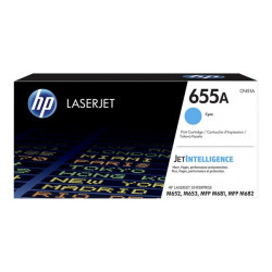 HP 655A - Ciano - originale - LaserJet - cartuccia toner (CF451A) - per Color LaserJet Enterprise M652, M653- LaserJet Enterpri