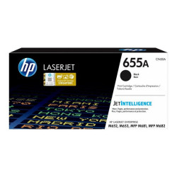 HP 655A - Nero - originale - LaserJet - cartuccia toner (CF450A) - per Color LaserJet Enterprise M652, M653- LaserJet Enterpris