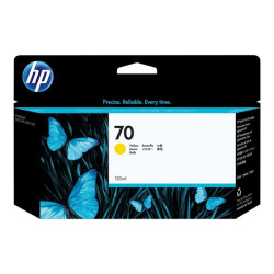 HP 70 - 130 ml - giallo - originale - DesignJet - cartuccia d'inchiostro - per DesignJet SD Pro MFP, Z2100, Z3100, Z3100ps, Z32