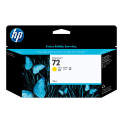 HP 72 - 130 ml - giallo - originale - DesignJet - cartuccia d'inchiostro - per DesignJet T1100, T1100ps, T1200, T1200ps, T1300,