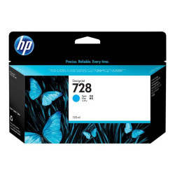 HP 728 - 130 ml - ciano - originale - DesignJet - cartuccia d'inchiostro - per DesignJet T730, T830