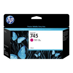 HP 745 - 130 ml - magenta - originale - DesignJet - cartuccia d'inchiostro - per DesignJet HD Pro MFP, Z2600 PostScript, Z5600 