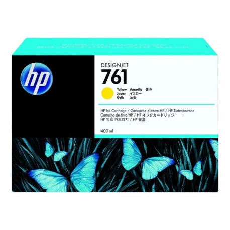 HP 761 - 400 ml - giallo - originale - DesignJet - cartuccia d'inchiostro - per DesignJet T7100, T7200 Production Printer