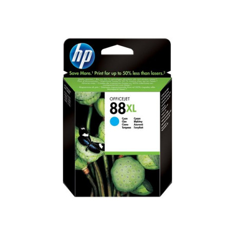 HP 88XL - 17.1 ml - Alta resa - ciano - originale - cartuccia d'inchiostro - per Officejet Pro K5400, K550, K8600, L7480, L7550