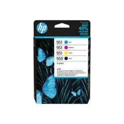 HP 950/951 - Confezione da 4 - nero, giallo, ciano, magenta - originale - cartuccia d'inchiostro - per Officejet Pro 251, 276, 