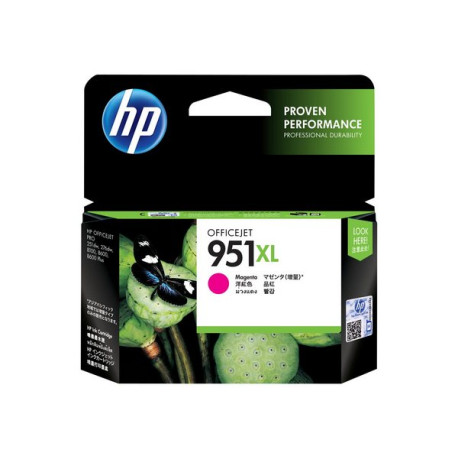 HP 951XL - 17 ml - Alta resa - magenta - originale - cartuccia d'inchiostro - per Officejet Pro 251, 276, 8100, 8600, 8600 N911