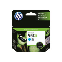 HP 951XL - 24 ml - Alta resa - ciano - originale - cartuccia d'inchiostro - per Officejet Pro 251dw, 276dw, 8100, 8600, 8600 N9