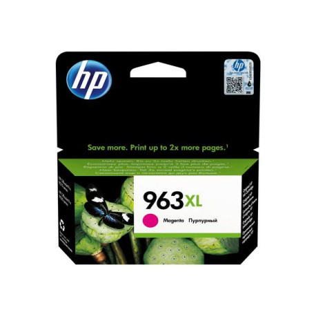 HP 963XL - 23.25 ml - Alta resa - magenta - originale - cartuccia d'inchiostro - per Officejet Pro 9010, 9012, 9014, 9015, 9016