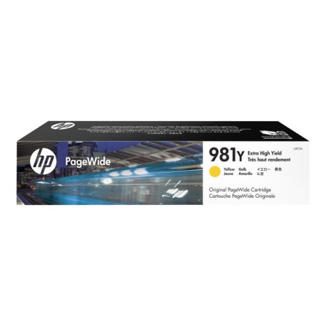 HP 981Y - 185 ml - Extra High Yield - giallo - originale - PageWide - cartuccia d'inchiostro - per PageWide Enterprise Color MF