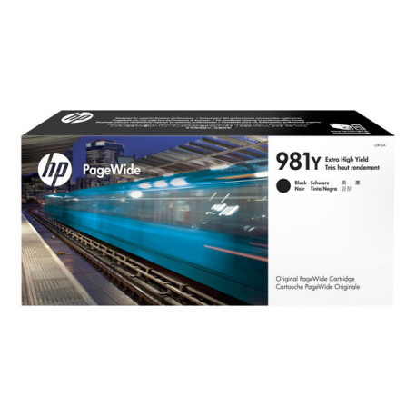 HP 981Y - 343.5 ml - Extra High Yield - nero - originale - PageWide - cartuccia d'inchiostro - per PageWide Enterprise Color MF