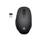 HP Dual Mode - Mouse - senza fili - Bluetooth, 2.4 GHz - ricevitore wireless USB - nero - per HP 21, 22, 24, 27- Pavilion 24, 2