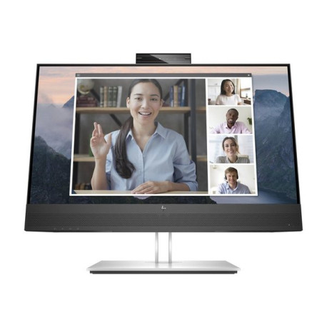 HP E24mv G4 Conferencing Monitor - E-Series - monitor a LED - 23.8" - 1920 x 1080 Full HD (1080p) @ 60 Hz - IPS - 250 cd/m² - 1