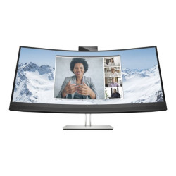 HP E34m G4 Conferencing Monitor - E-Series - monitor a LED - curvato - 34" - 3440 x 1440 WQHD @ 75 Hz - VA - 400 cd/m² - 3000:1