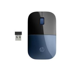 HP Z3700 - Mouse - 3 pulsanti - senza fili - 2.4 GHz - ricevitore wireless USB - blu - per HP 27- ENVY Laptop 13, 17- Laptop 14