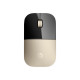 HP Z3700 - Mouse - LED blu - senza fili - 2.4 GHz - ricevitore wireless USB - oro - per HP 20, 22, 24, 27, 460- Pavilion 24, 27