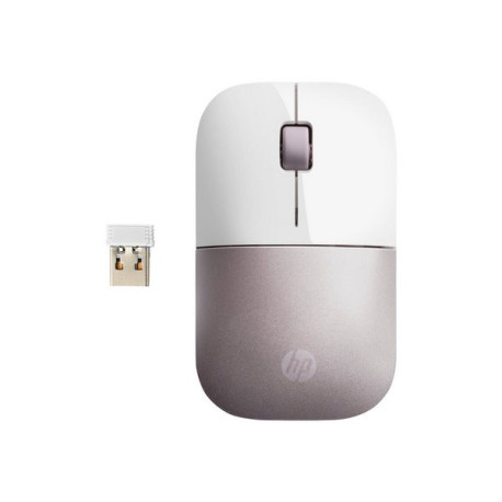 HP Z3700 - Mouse - senza fili - 2.4 GHz - ricevitore wireless USB - rosa - per Pavilion 24, 27, 590, 595, TP01