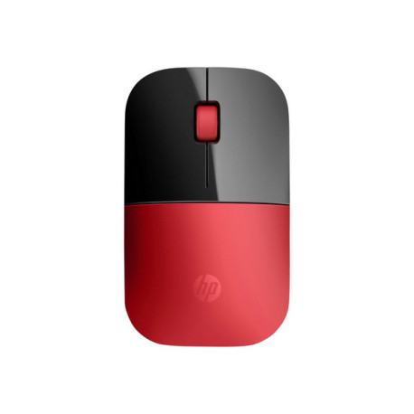 HP Z3700 - Mouse - senza fili - 2.4 GHz - ricevitore wireless USB - rosso - per HP 20, 22, 24, 27, 460- Pavilion 24, 27, 590, 5