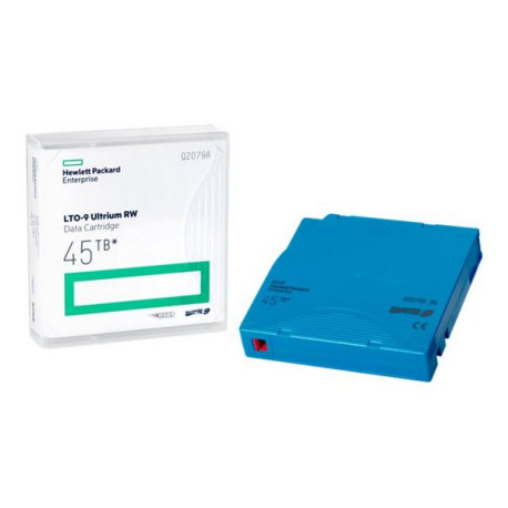 HPE - 20 x LTO Ultrium 9 - 18 TB / 45 TB - etichette scrivibili, non personalizzato etichettato - blu chiaro - per P/N: R7E99A,