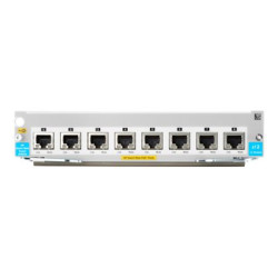 HPE - Modulo di espansione - 1/2.5/5/10GBase-T (PoE+) x 8 - per HPE Aruba 5406R, 5406R 16, 5406R 44, 5406R 8-port, 5406R zl2