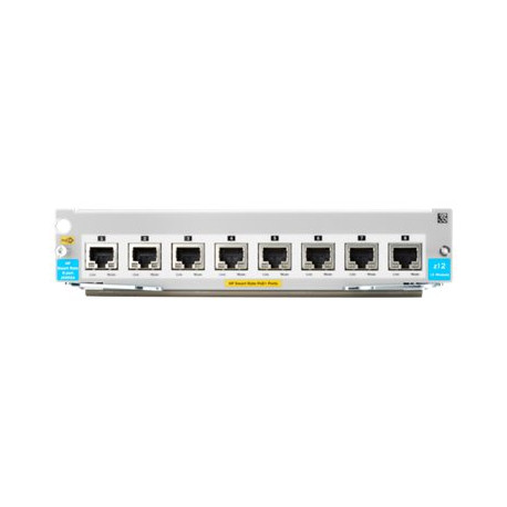 HPE - Modulo di espansione - 1/2.5/5/10GBase-T (PoE+) x 8 - per HPE Aruba 5406R, 5406R 16, 5406R 44, 5406R 8-port, 5406R zl2