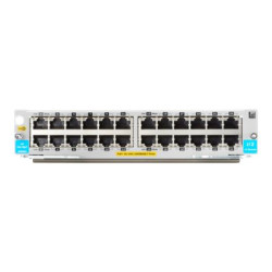 HPE - Modulo di espansione - Gigabit Ethernet (PoE+) x 24 - per HPE Aruba 5406R, 5406R 16, 5406R 44, 5406R 8-port, 5406R zl2, 5