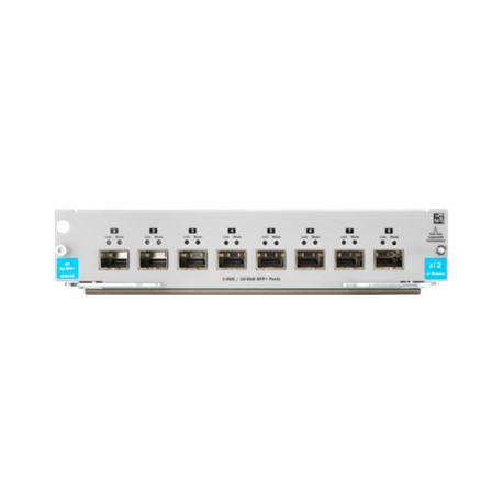 HPE - Modulo di espansione - Gigabit Ethernet / 10 Gigabit SFP+ x 8 - per HPE Aruba 5406R 16-port SFP+, 5406R 8-port 1/2.5/5/10