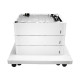 HP Paper Feeder and Stand - Alimentatore/cassetto supporti - 1650 fogli in 3 cassetti - per Color LaserJet Managed E65150, E651