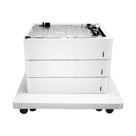 HP Paper Feeder and Stand - Alimentatore/cassetto supporti - 1650 fogli in 3 cassetti - per Color LaserJet Managed E65150, E651