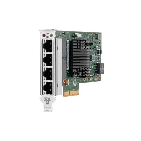 HPE 366T - Adattatore di rete - PCIe 2.1 x4 profilo basso - Gigabit Ethernet x 4 - per Edgeline e920- ProLiant DL360 Gen10