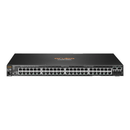 HPE Aruba 2530-48 - Switch - gestito - 48 x 10/100 + 2 x Gigabit SFP + 2 x 10/100/1000 - desktop, montabile su rack, montaggio 