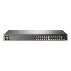 HPE Aruba 2930F 24G 4SFP+ - Switch - L3 - gestito - 24 x 10/100/1000 + 4 x 1 Gigabit / 10 Gigabit SFP+ (uplink) - montabile su 