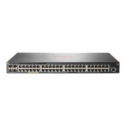 HPE Aruba 2930F 48G PoE+ 4SFP+ TAA - Switch - L3 - gestito - 48 x 10/100/1000 (PoE+) + 4 x 1 Gigabit / 10 Gigabit SFP+ (uplink)